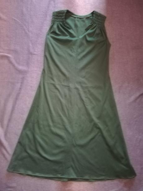 Retro šaty zelené, l