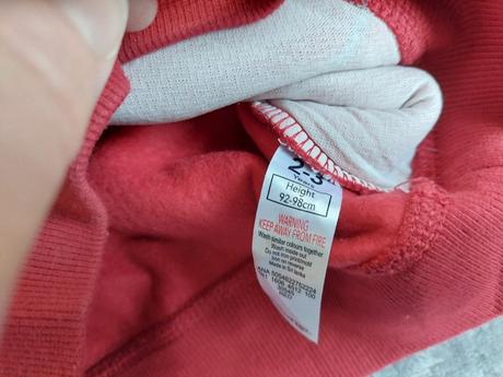 Teplá vianočná mikina zn.george veľ.92-98, 98