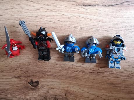 Lego nexo knights 70312 a 70315, 
