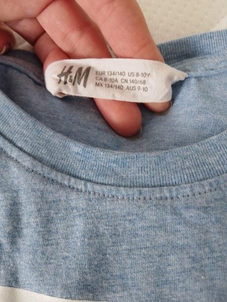 Letné tričká, h&m,134