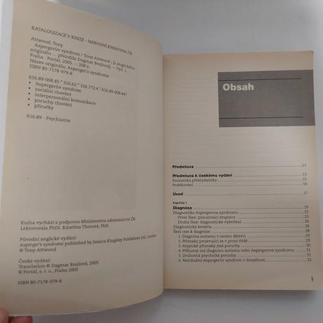 Aspergerův syndrom kniha,