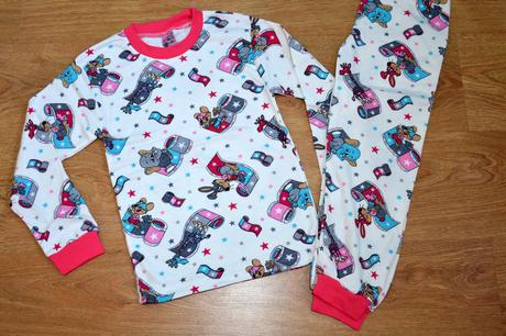 Detské bavlnené obrázkové pyžamko bavlnené, 86 - 164