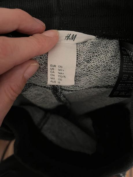 Veľ. 170 zn. h&m pohodlné tepláky, h&m,170