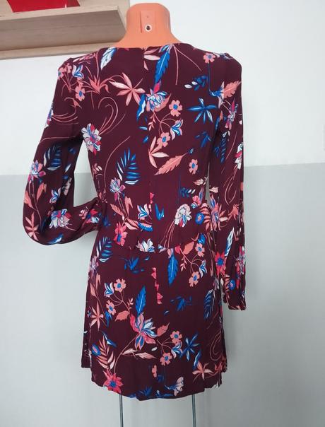 Kvetové šaty v.s, mango,s