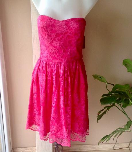 Šaty krajkové love label, 36 / s