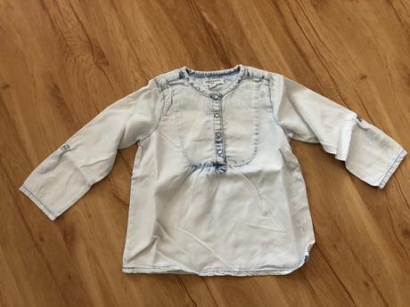 Tenká mäkkučká riflová košielka reserved, reserved,86