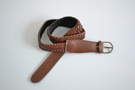 Hnedý opasok 85 cm, 