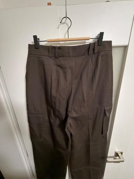 Široké čoko nohavice, reserved,l