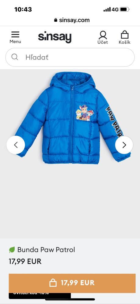 Zimná budna, sinsay,110