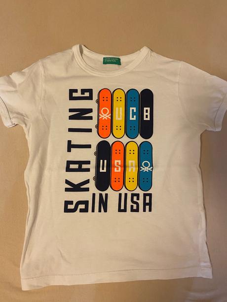 Tričko skate v.116, benetton,116