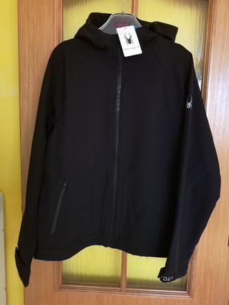 Spyder pánska softshell nepremokavá bunda l, l
