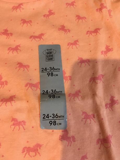 Tricko primark jednorozce, primark,98