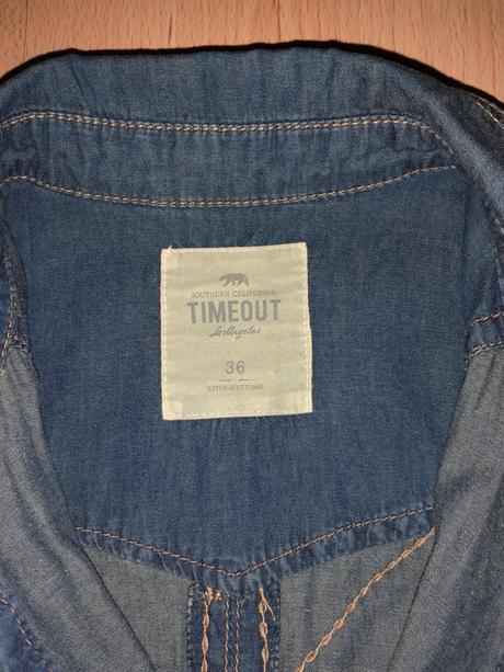 Riflové šaty, timeout,36