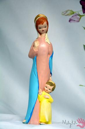 Panna mária s malým ježiškom - socha, 