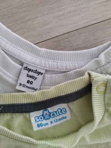 Kraťasky s tričkom 2ks, dopodopo,80