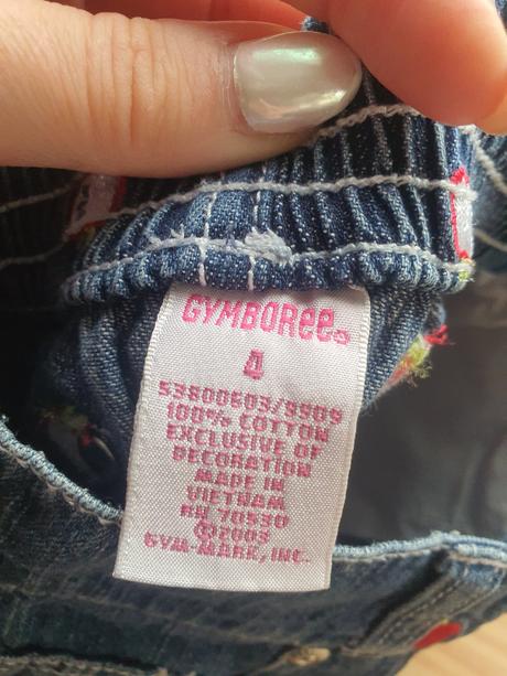 Kratase s jablčkami, gymboree,104