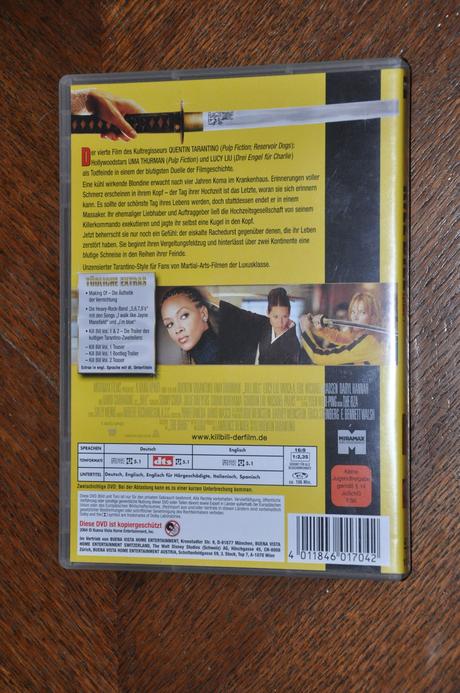 Dvd avatar a kill bill v en/de,