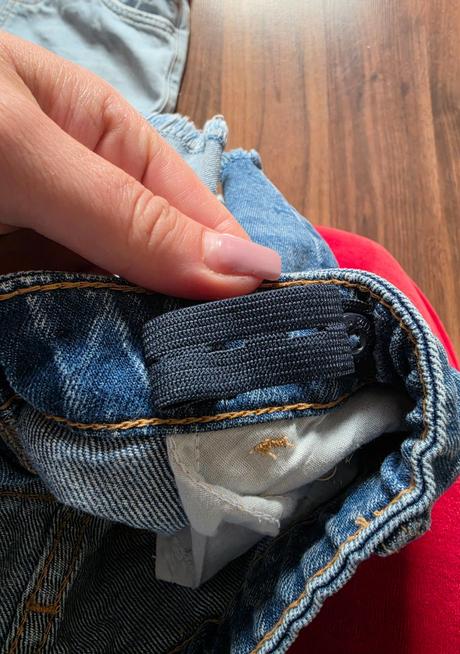 Riflové kratase, denim,134