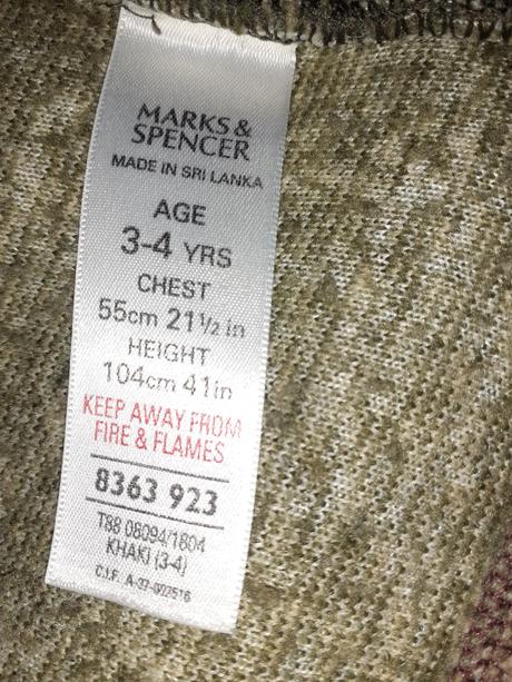 Mikina č.104, marks & spencer,104