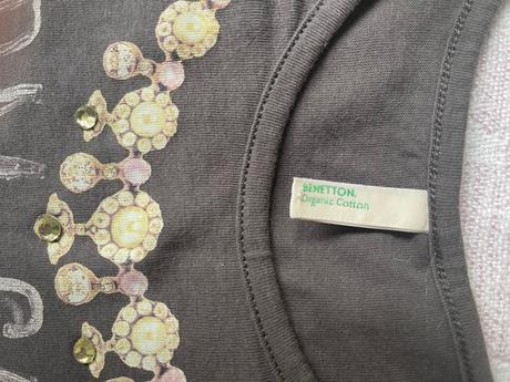 Benetton tričko 3xl na 13-14 rokov, benetton,170