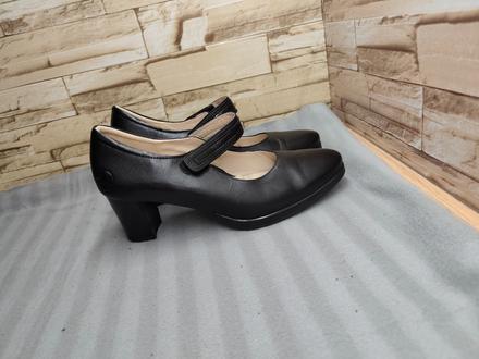 Rieker 40 - dámske kožené čierne lodičky, rieker,40