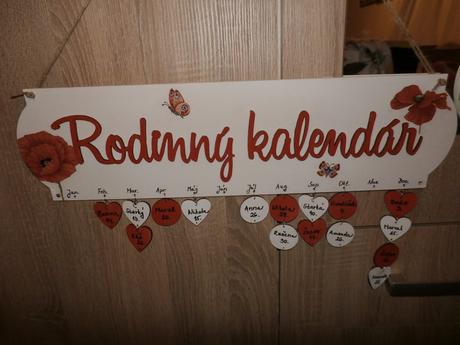 Rodinný kalendár,