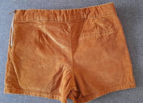 Menčestrové krátke nohavice 158, vertbaudet,158
