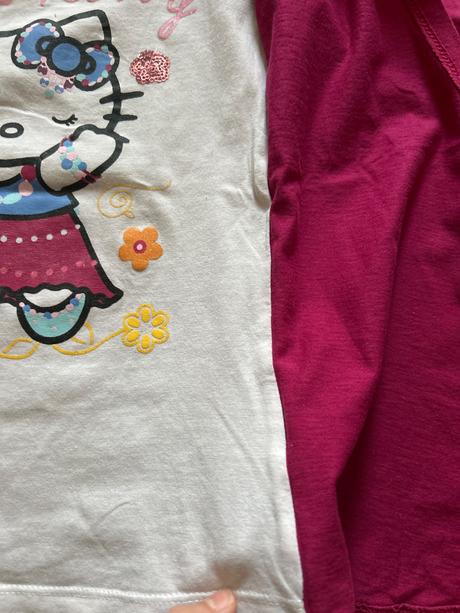 Hello kitty pulóver spojený s tričkom, hello kitty,128