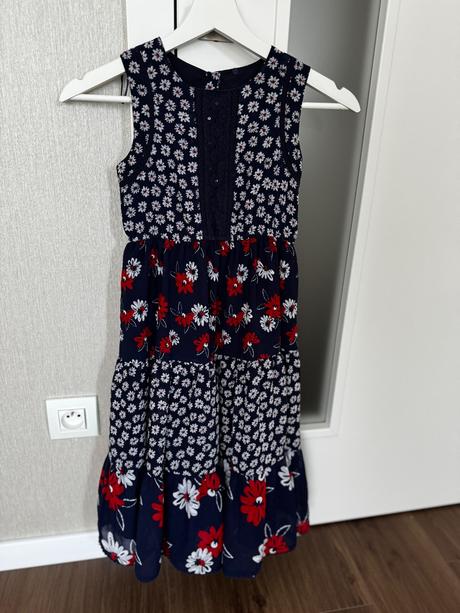 Letne saty, 128, dlhe, s postou., george,128