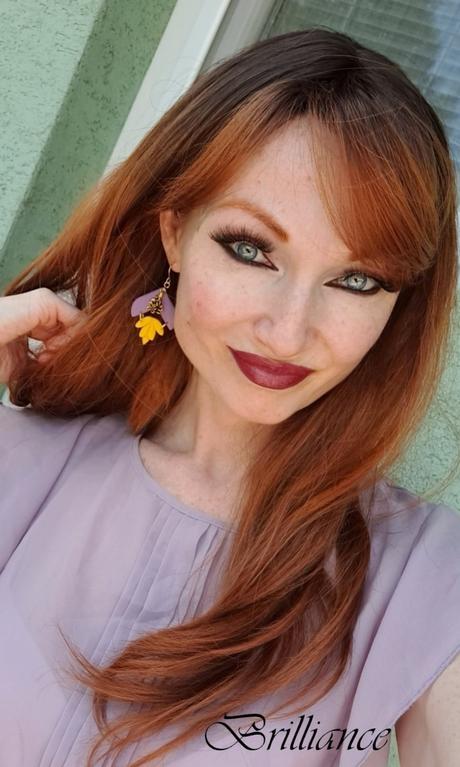 Výrazné štýlové handmade náušničky,