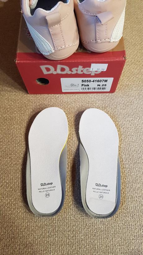 Dievčenské prechodné topánky dd step 25, d.d.step,25