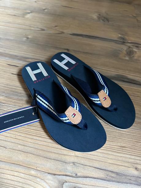 Šľapky, tommy hilfiger,37
