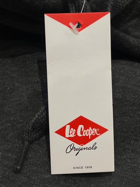 Pánska mikina s kapucňou lee cooper (s), lee cooper,s