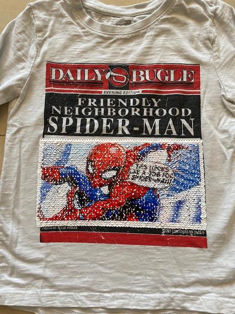 Meniace tricko spiderman, c&a,116
