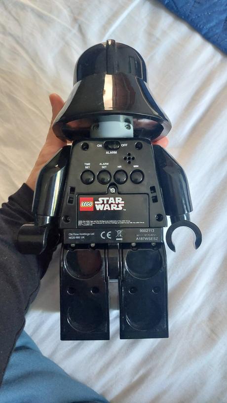 Lego star wars darth vader s hodinkami,