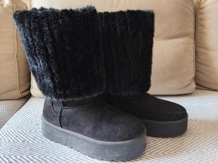 Čižmy s kožušinou, 38