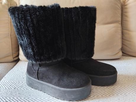Čižmy s kožušinou, 38
