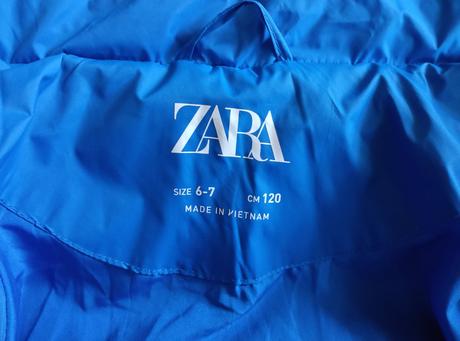 Vetrovka páperová zara, zara,122
