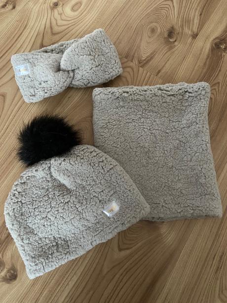 Teddy set ( čelenka a tunel a čiapka), 62 - 158