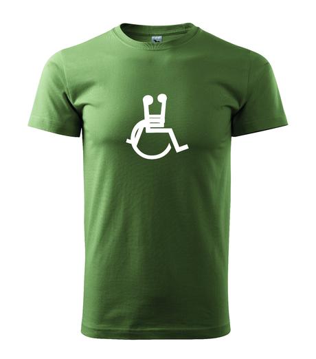 Tričká s motívom vozíčkara, 4xl - xxxl