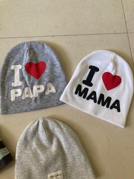 Čiapky na prechod, h&m,74