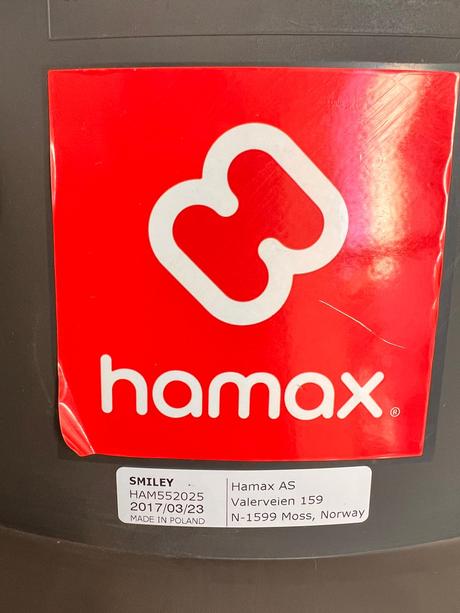 Cyklosedačka hamax smiley, 