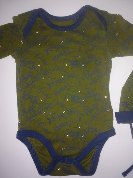 Set body a čiapka 62-68, lupilu,62