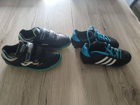 Chlapčenske halovky + kopačky, veľ. 33, adidas,33