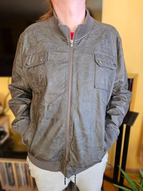 Koženková pánska bunda identic, xxl