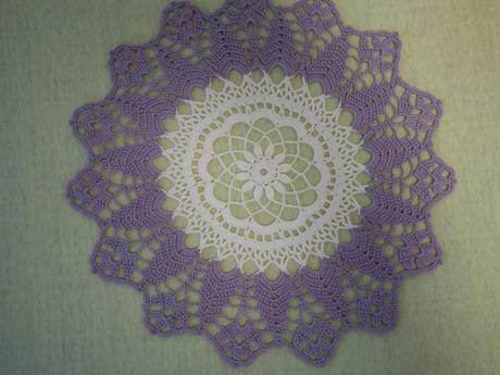 Háčkované dečky / obrusy,