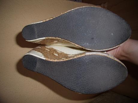 Moderné topanočky na platforme, 38