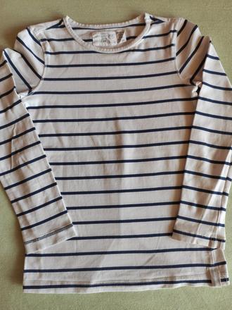 Tričko s dlhým rukávom, h&m,122