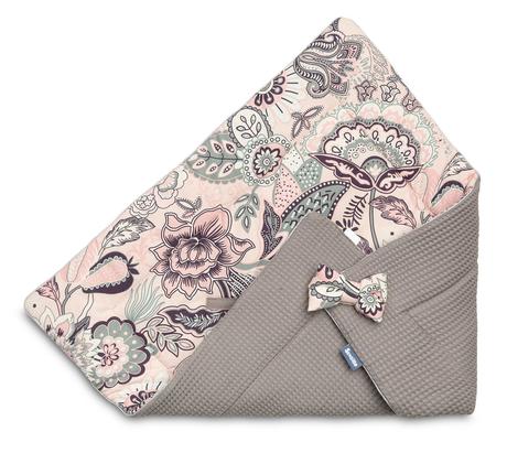 Sensillo zavinovačka wafel india/šedá 75x75 cm, 