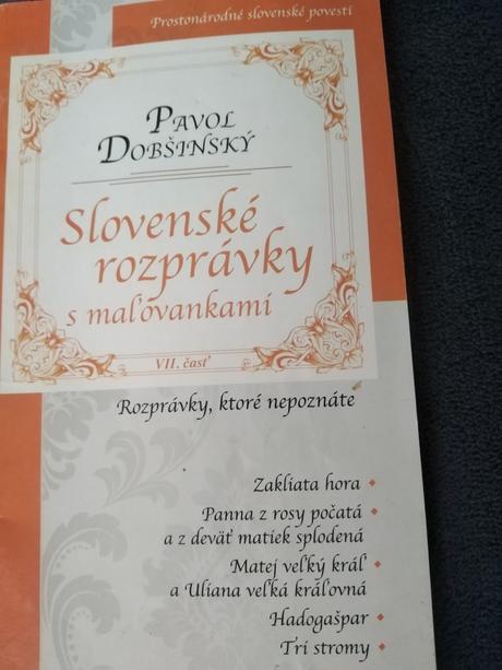 5 x slovenské rozprávky + omaľovanky,